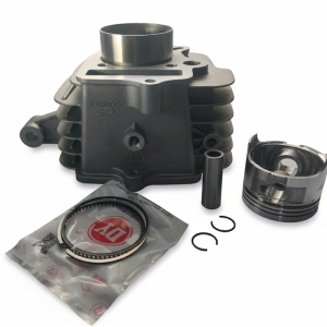 CYLINDRE JIALING110 CC ORIGINE Ce kit est livré avec piston, segments, axe, et clips made in CHINA