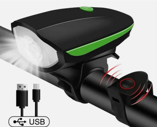Eclairage AV avec sonnette électronique rechargeable