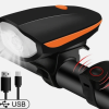 Eclairage AV avec sonnette électronique rechargeable