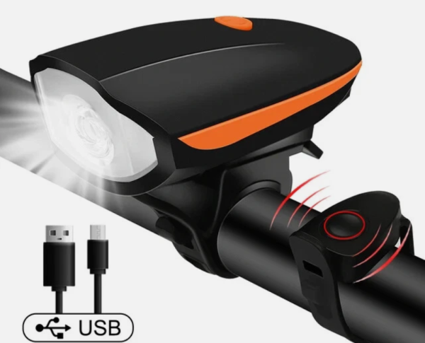 Eclairage AV avec sonnette électronique rechargeable