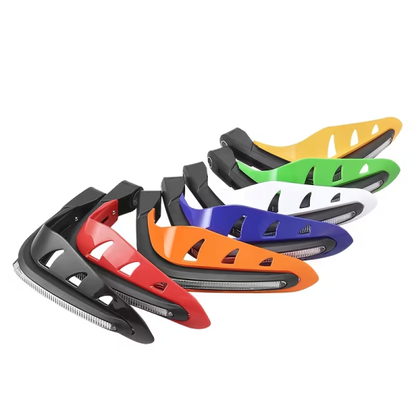 Protège-mains universels 7/8" (22 mm) pour moto avec LED